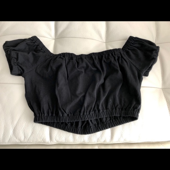 Wilfred Black off the shoulder crop top Size XS - Picture 2 of 2